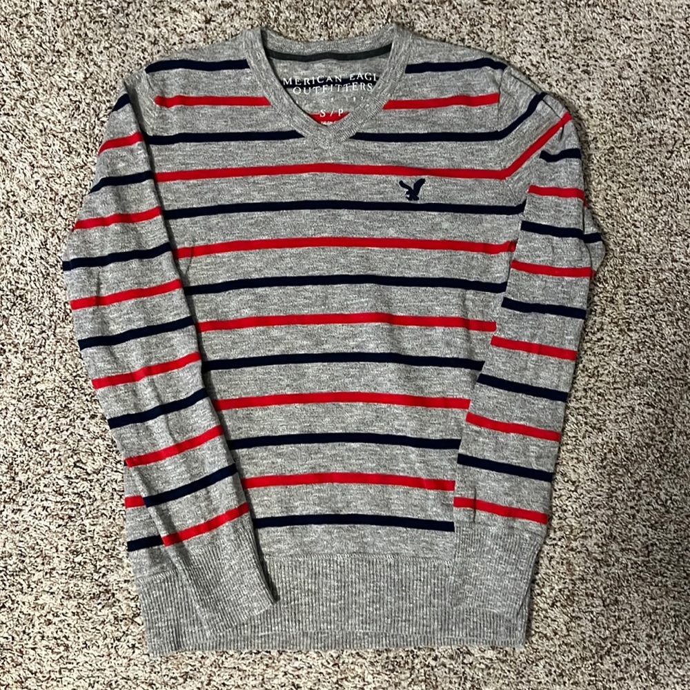American Eagle Stripped Sweater. Size Small